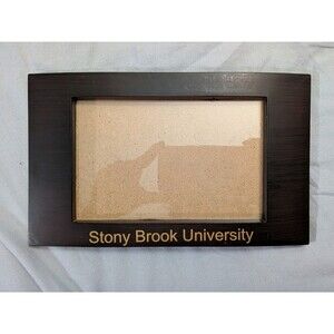 Stony Brook University Picture Frame 4x6 SUNY Alumni Gift Dark Wood Desk Decor